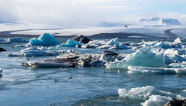 Los glaciares son el reservorio de agua dulce más grande del planeta (Foto de Gabriel Kuettel - Pexels).